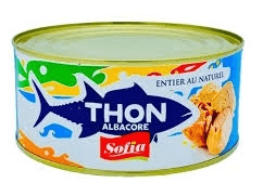 Sofia thon albacore miettes à l'huile 140 g