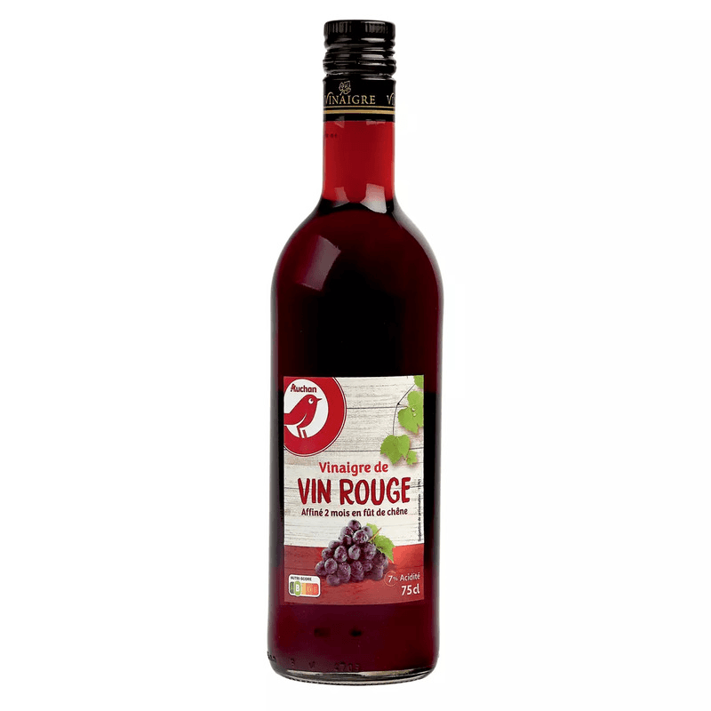 Auchan vinaigre de vin rouge 75 CL