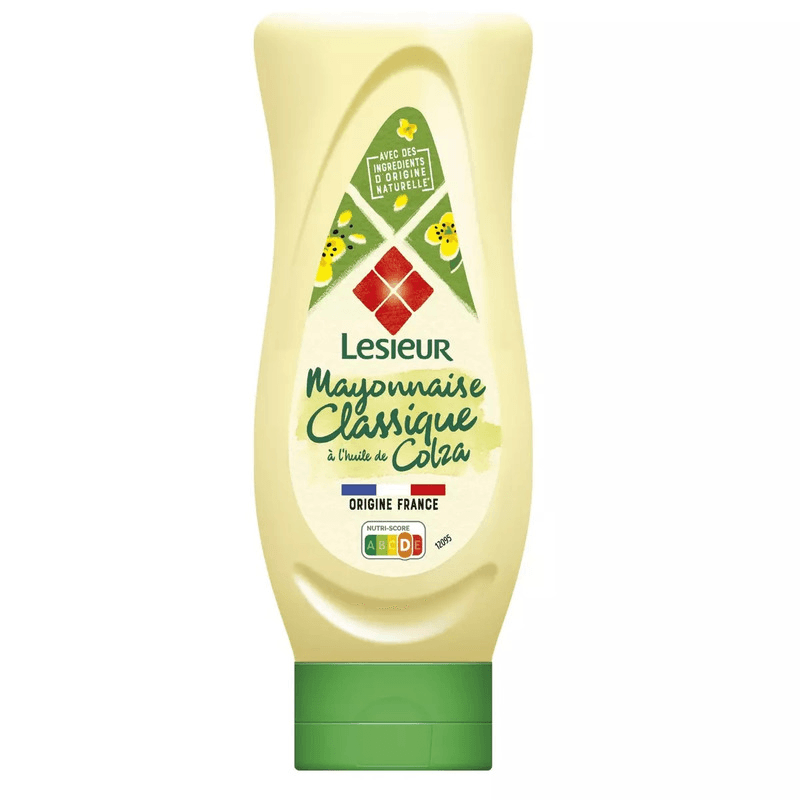 Mayonnaise pointe de moutarde LESIEUR le flacon de 425 g