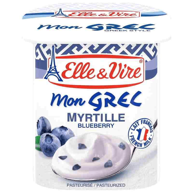 DESSERT LACTE MONGREC MYRTILLE ELLE&VIRE 125G