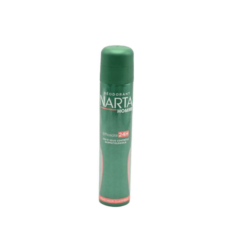 NARTA Déodorant spray 24h homme fraîcheur classique 200ml