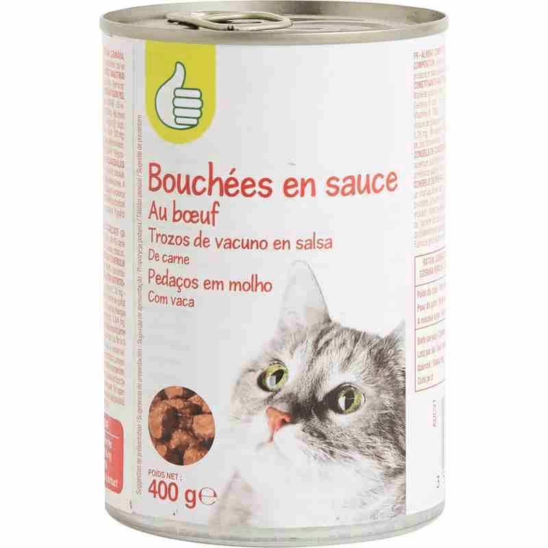 AUCHAN POUCE CHAT BOUCHEES