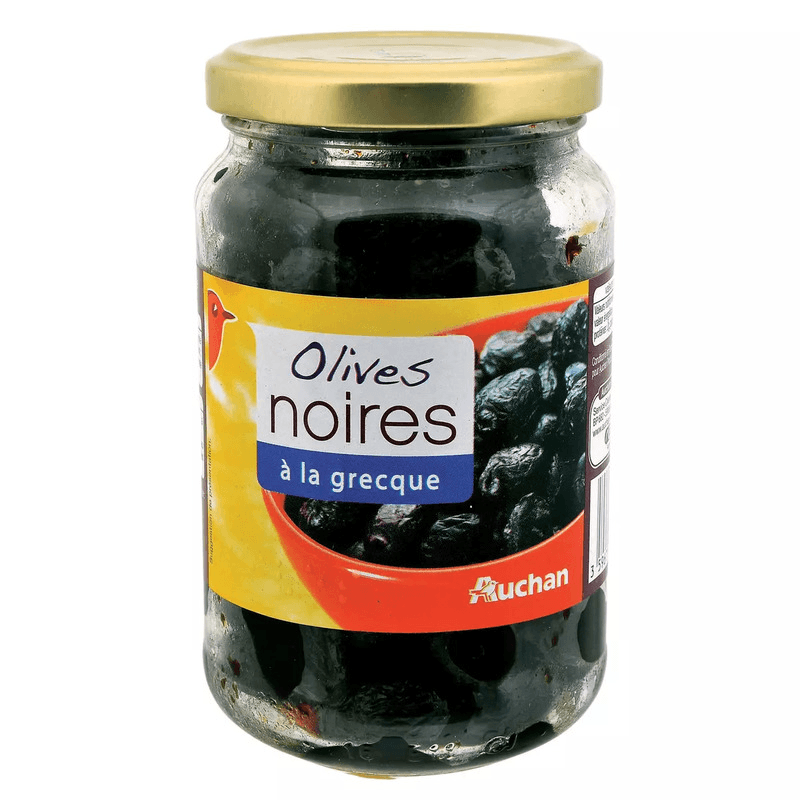 OLIV NOIRE GRECQUE AUCHAN235G