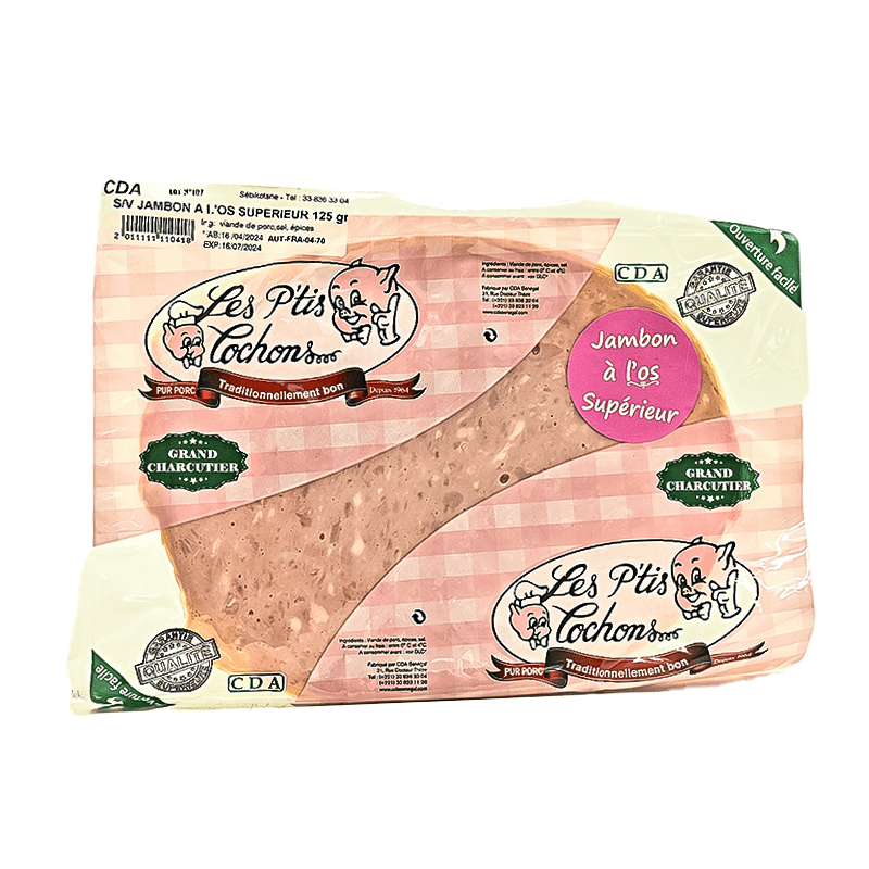 CDA Jambon à L'os Supérieur 125G