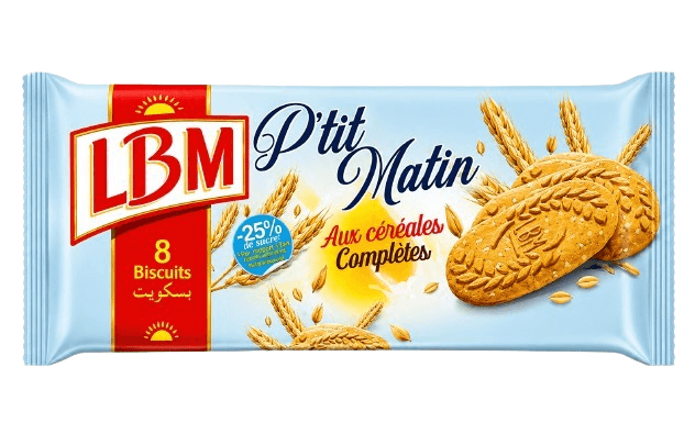 BISCUIT CEREAL P'TIT MATIN LBM 115G
