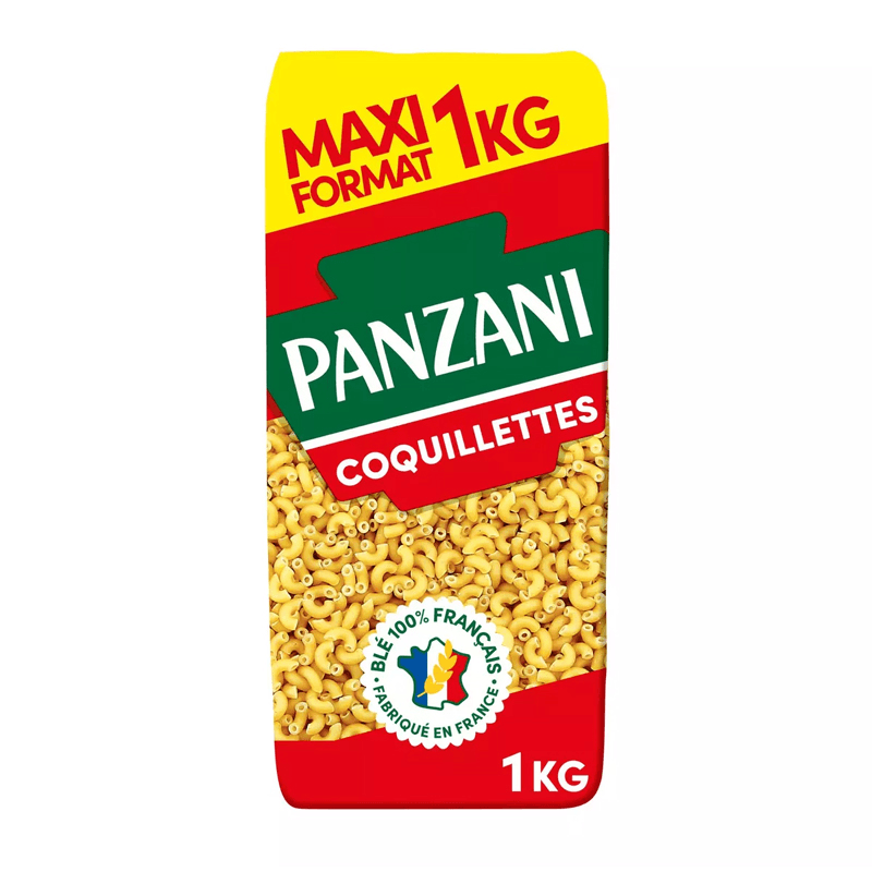 Pâtes coquillettes PANZANI 1 kg