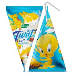 Valencia Twist boisson au lait tropical à base de concentré de fruits 100ml
