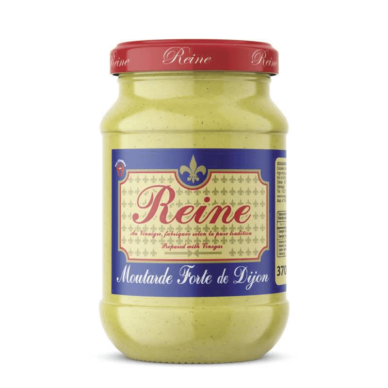 REINE Moutarde En Verre 370G