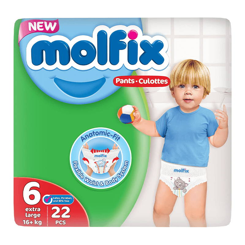 Molfix Couches Culotttes Extra X22 +15KG