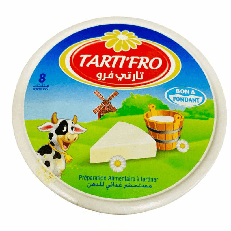 FROMAGE FONDU TARTIFRO 8P 102G