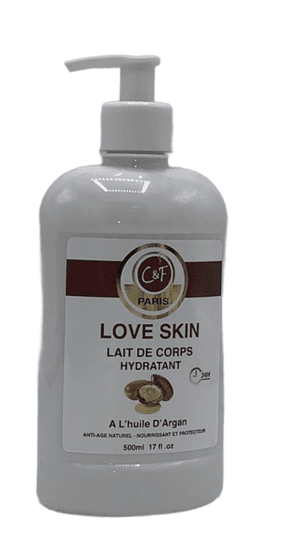 LOVE SKIN Lait Argan 500ML