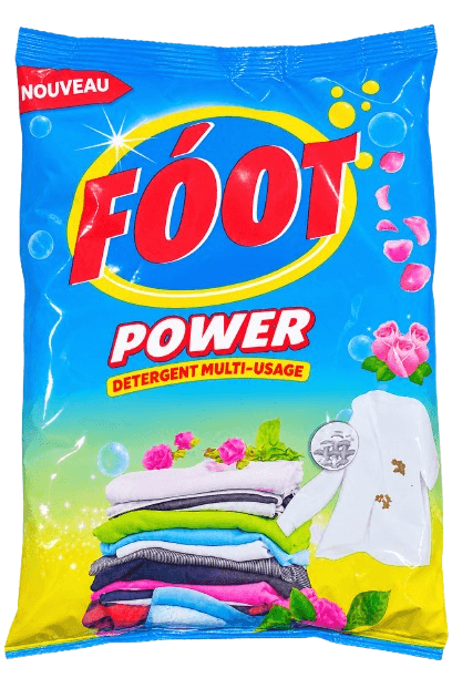 LESSIVE EN POUDRE FOOT 400G