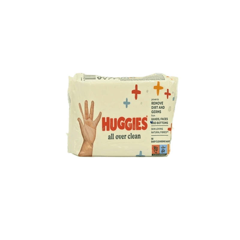 Lingettes ALL Over Clean Huggies X56