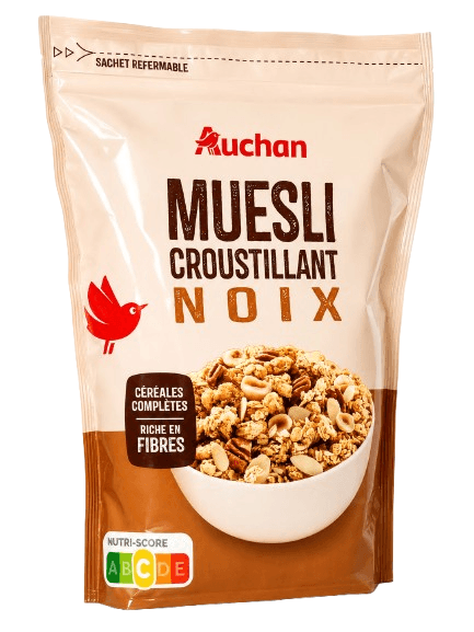 CROUSTY NOIX AUCHAN 450G