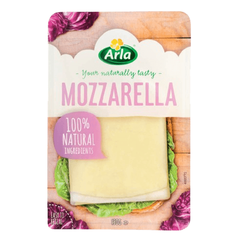 MOZZARELLA TRANCHES ARLA 150G