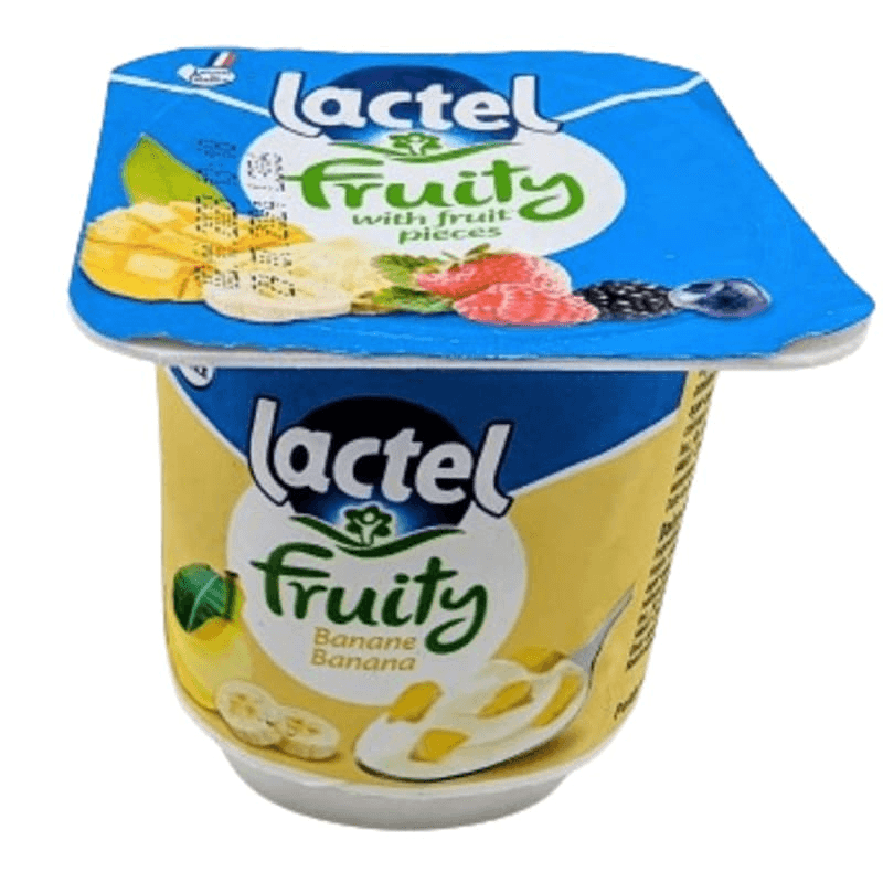 Lactel fruity banane 125g