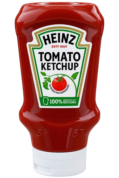 HEINZ TOMATO KETCHUP FLACON TO P DOWN 460G