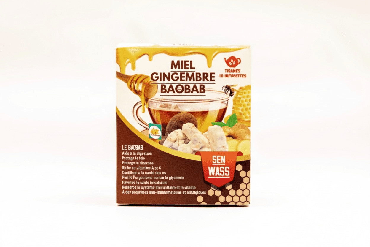 THE MIEL GINGEMBRE CLOU DE GIROFLES X10