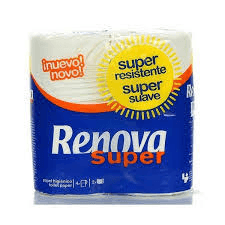 Renova papier hygiénique super 2 plies x 4