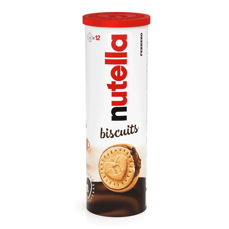 Nutella biscuit fourré à la pâte à tartiner aux noisettes et au cacao 166g