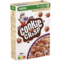 Nestlé Cookie Crisp céréales au blé complet 375 g