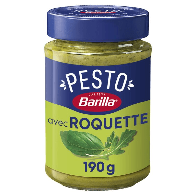 SAUCE PESTO BASILIC ET ROQUETTE BARILLA 190G