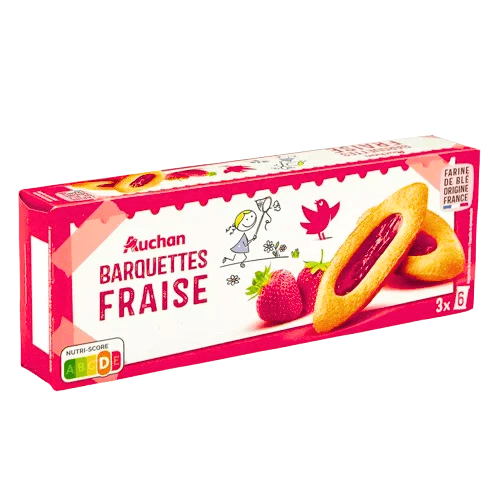 BARQUET FRAISE RIK&ROK 120G