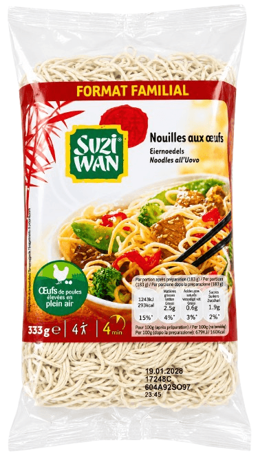 SUZIWAN NOUILLES AUX OEUFS 33 3G