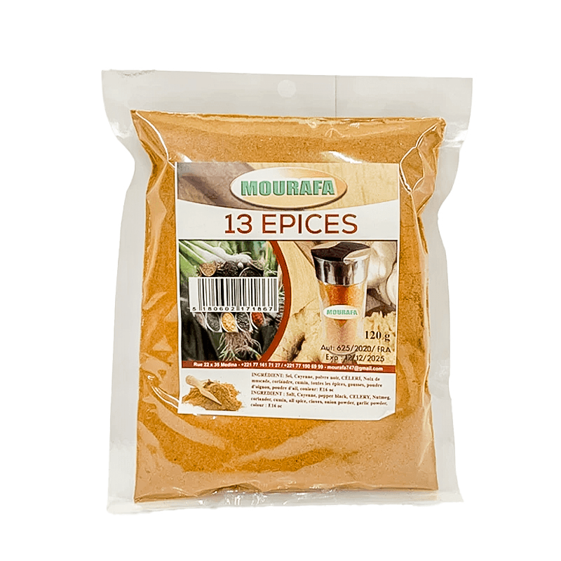Mourafa mélange 13 épices en poudre sachet 200 g