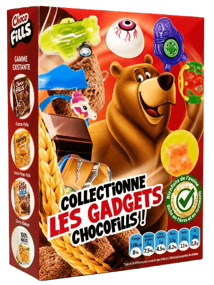 CORN FLAKES CHOCO FILLS 375G