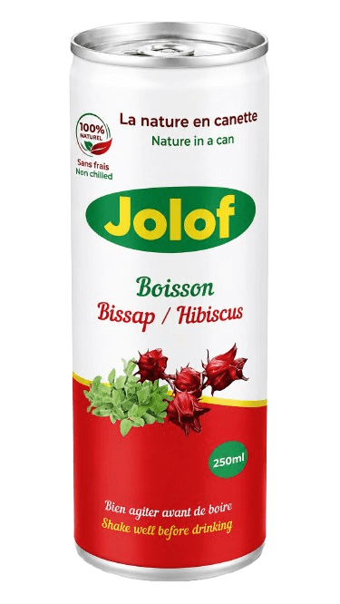 JUS BISSAP ROUGE DJ-E CAN250ML