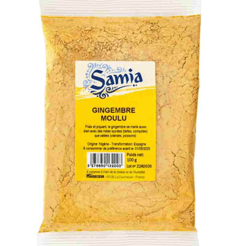 GINGEMBRE MOULU SAMIA 100G
