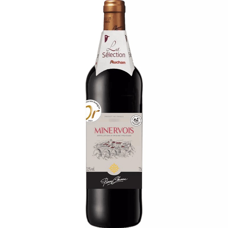 PIERRE CHANAU Vin rouge AOP Minervois 75cl