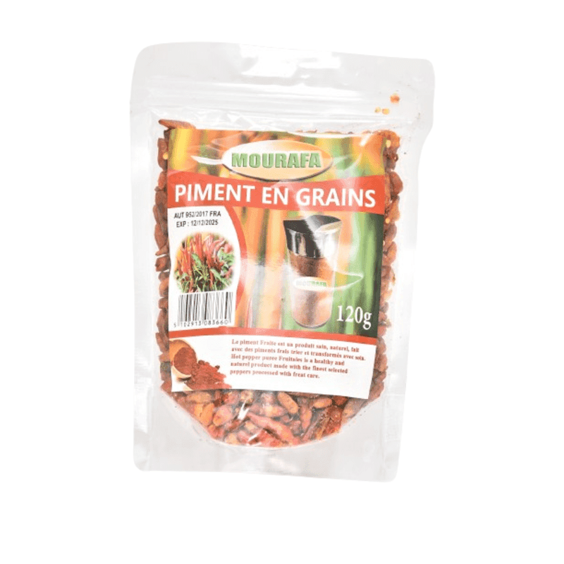 Mourafa piment en grains sachet de 120 g