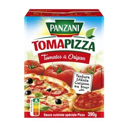 PANZANI Toma pizza sauce pizza cuisinée tomates et origan conservateur ...